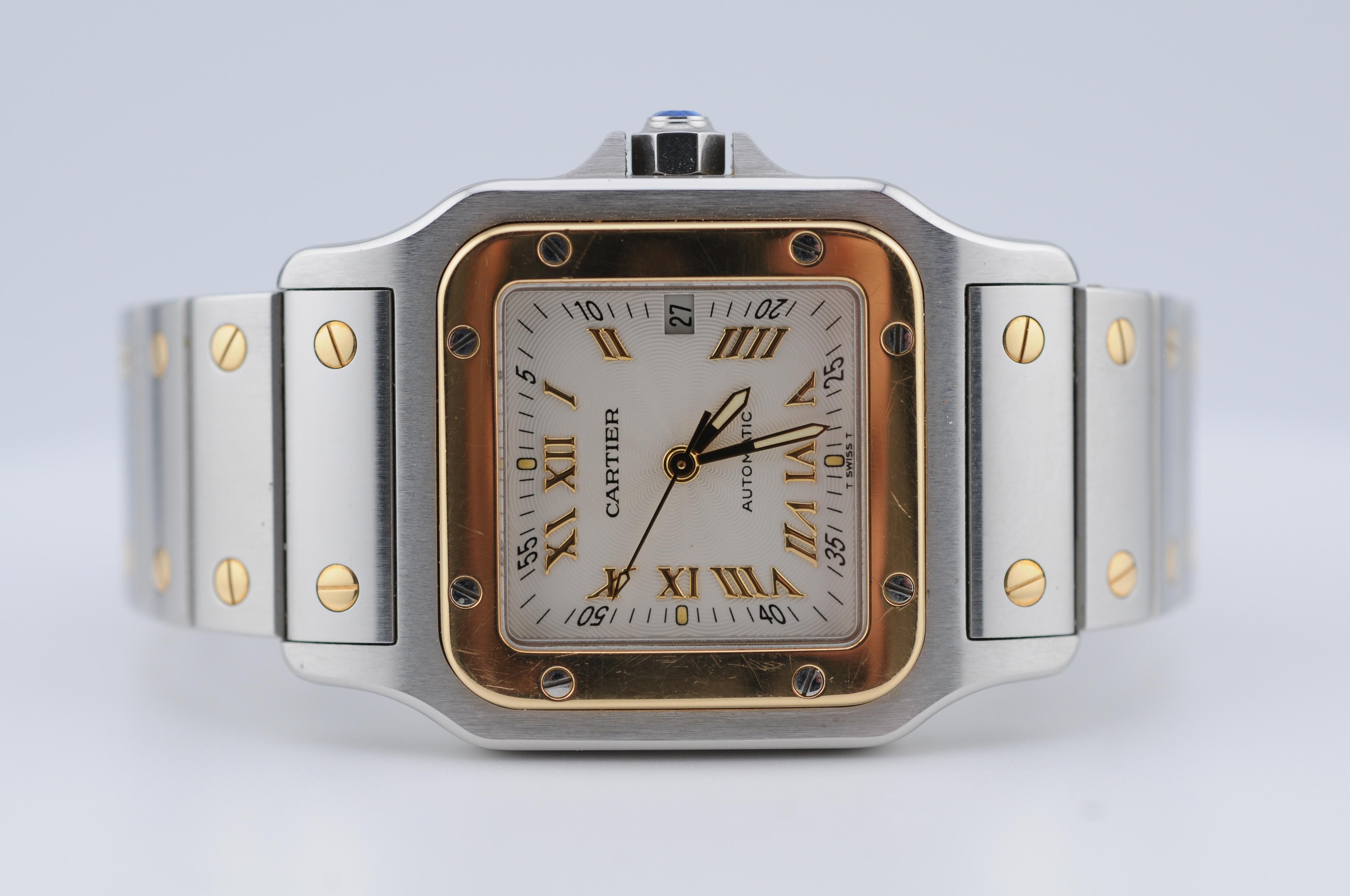 Women's or Men's Cartier Santos Galbée 29mm Ref. 2319 For Sale