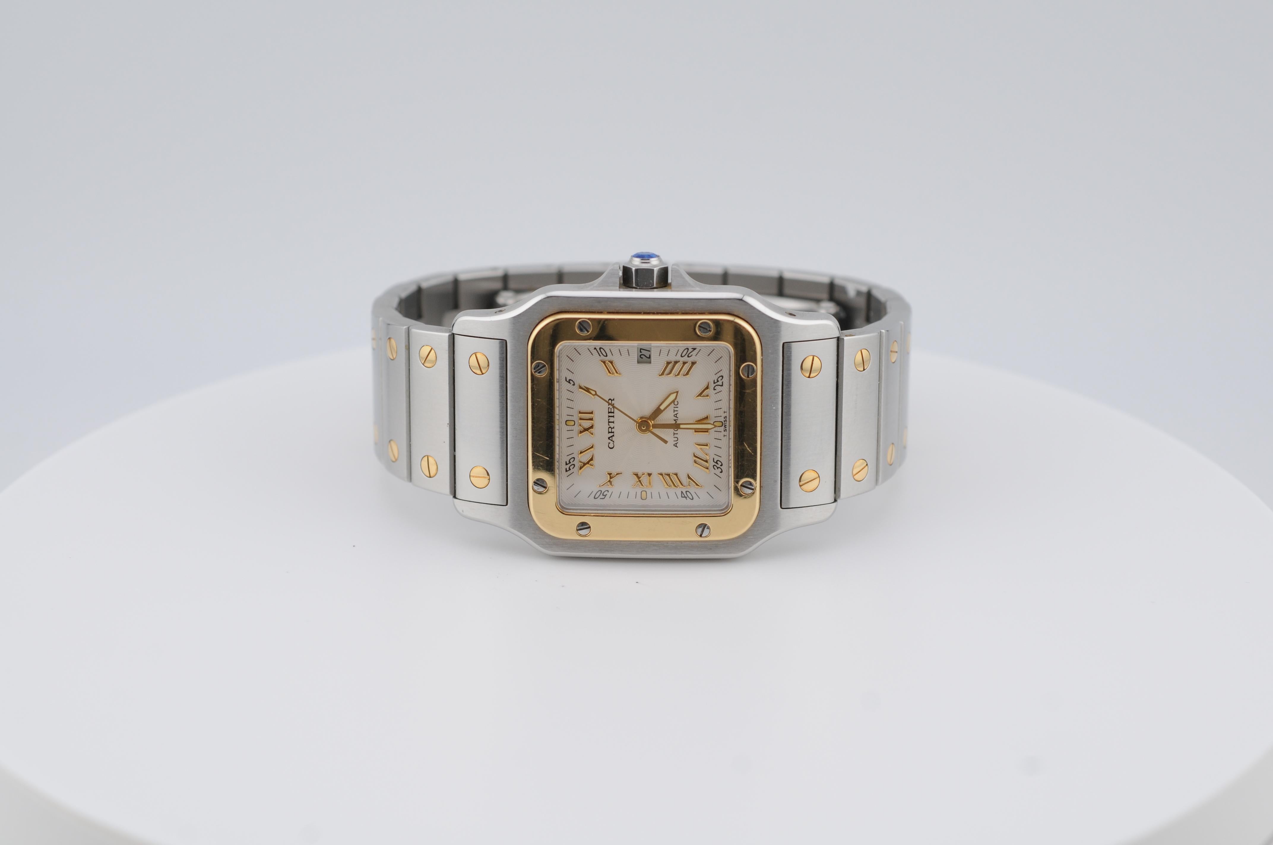 Cartier Santos Galbée 29mm Ref. 2319 For Sale 4