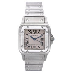 Cartier Santos Galbee 29mm Stainless Steel Men's Watch Ref 1564