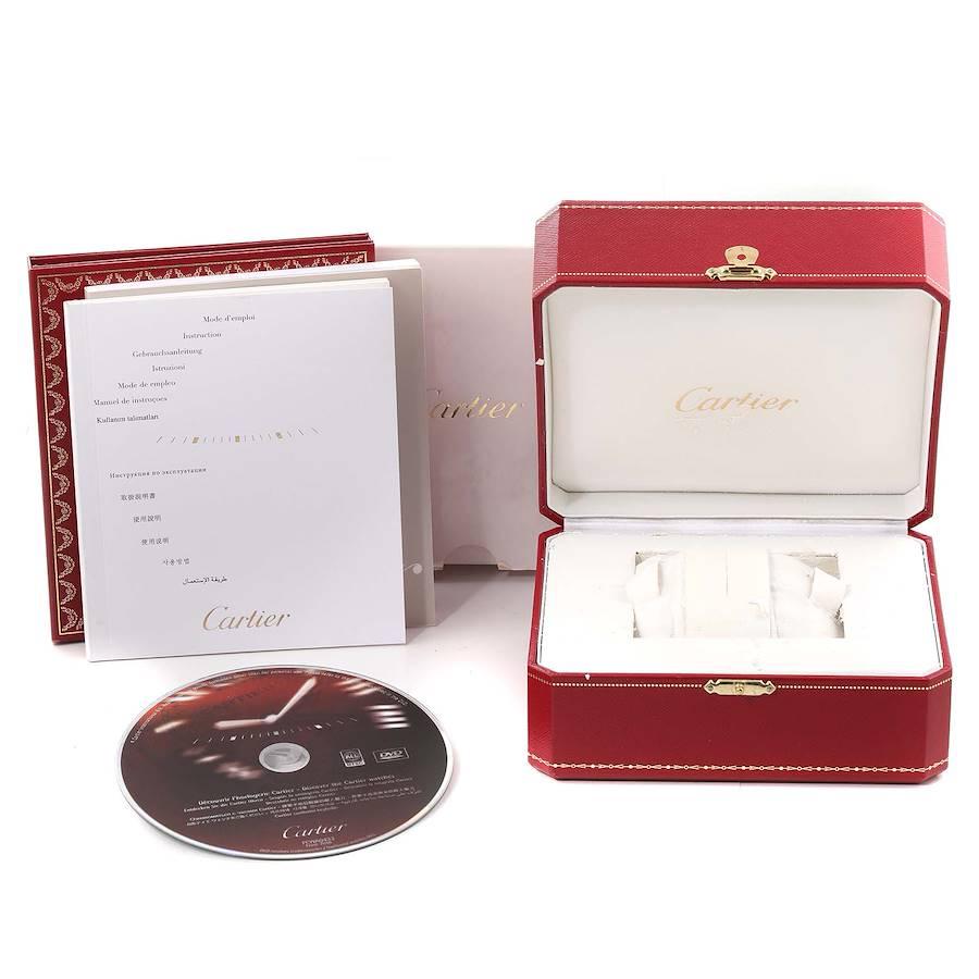Cartier Santos Galbee 29mm Stahl-Gelbgold-Herrenuhr 187901 mit Boxpapieren 7