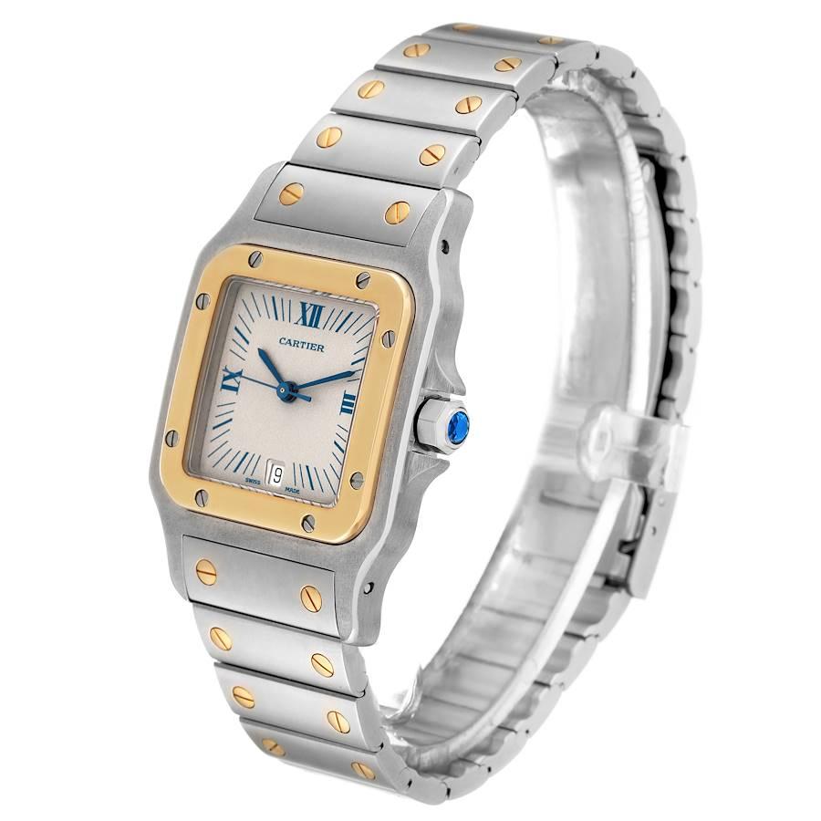 Cartier Santos Galbee 29mm Stahl-Gelbgold-Herrenuhr 187901 mit Boxpapieren 1