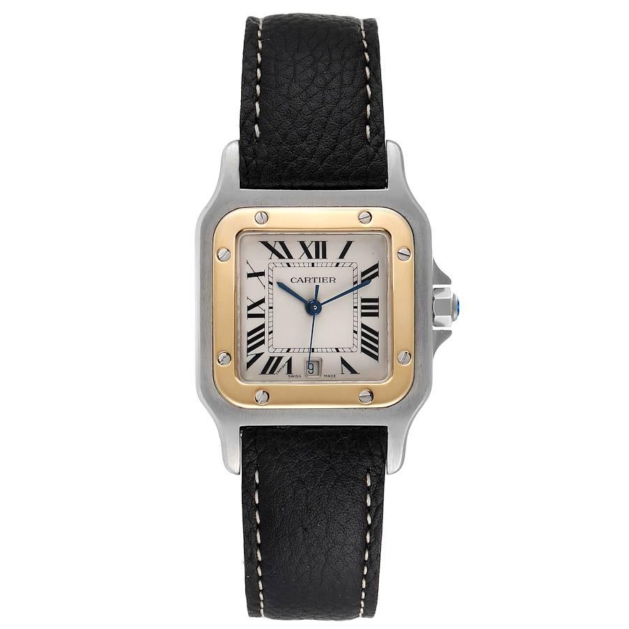 Cartier Santos Galbee Steel Yellow Gold 