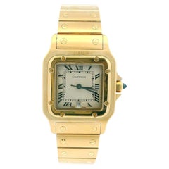 Cartier Santos Galbee 887901 18K Gelbgold Uhr