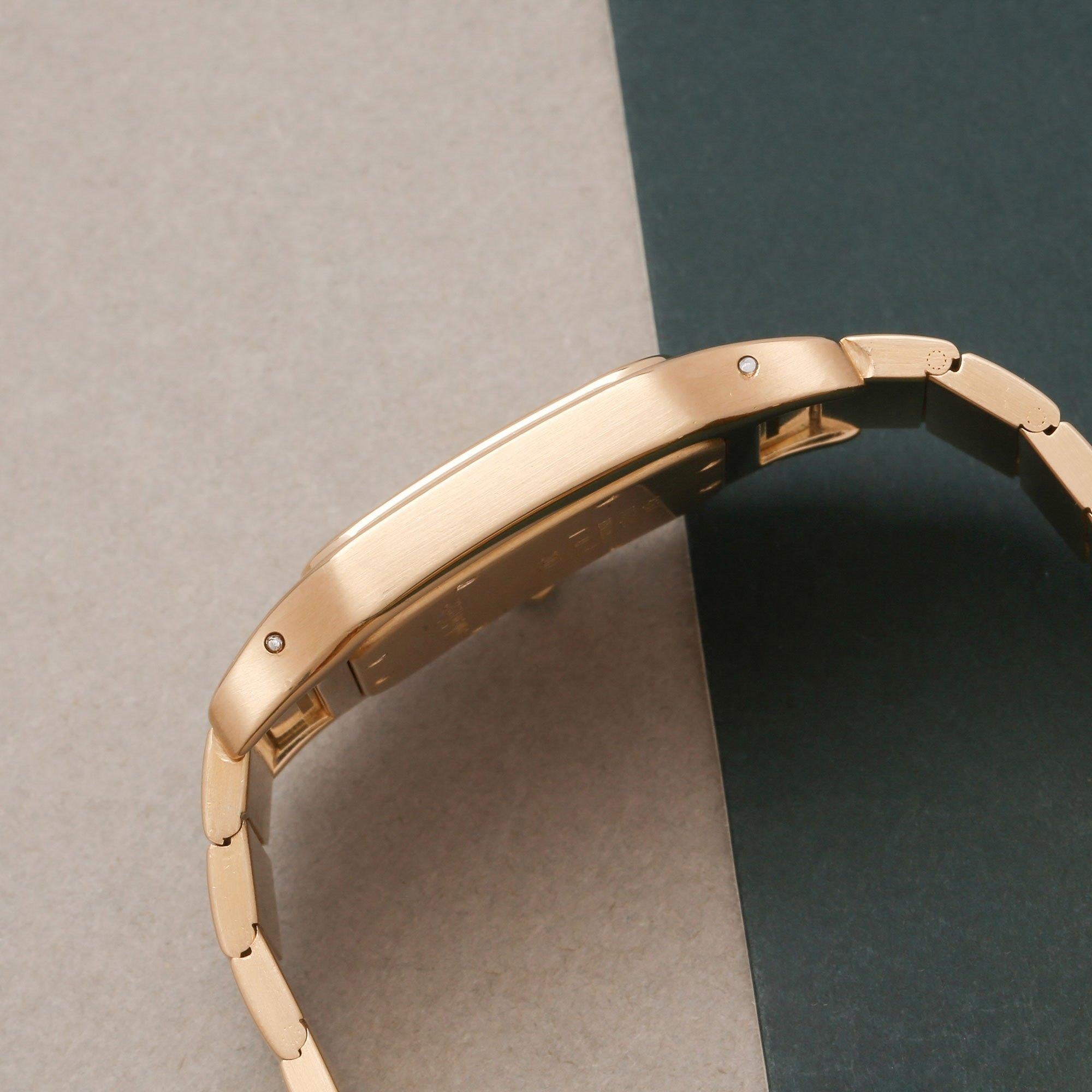 Cartier Santos Galbee 887901 Unisex Yellow Gold Watch In Good Condition In Bishops Stortford, Hertfordshire