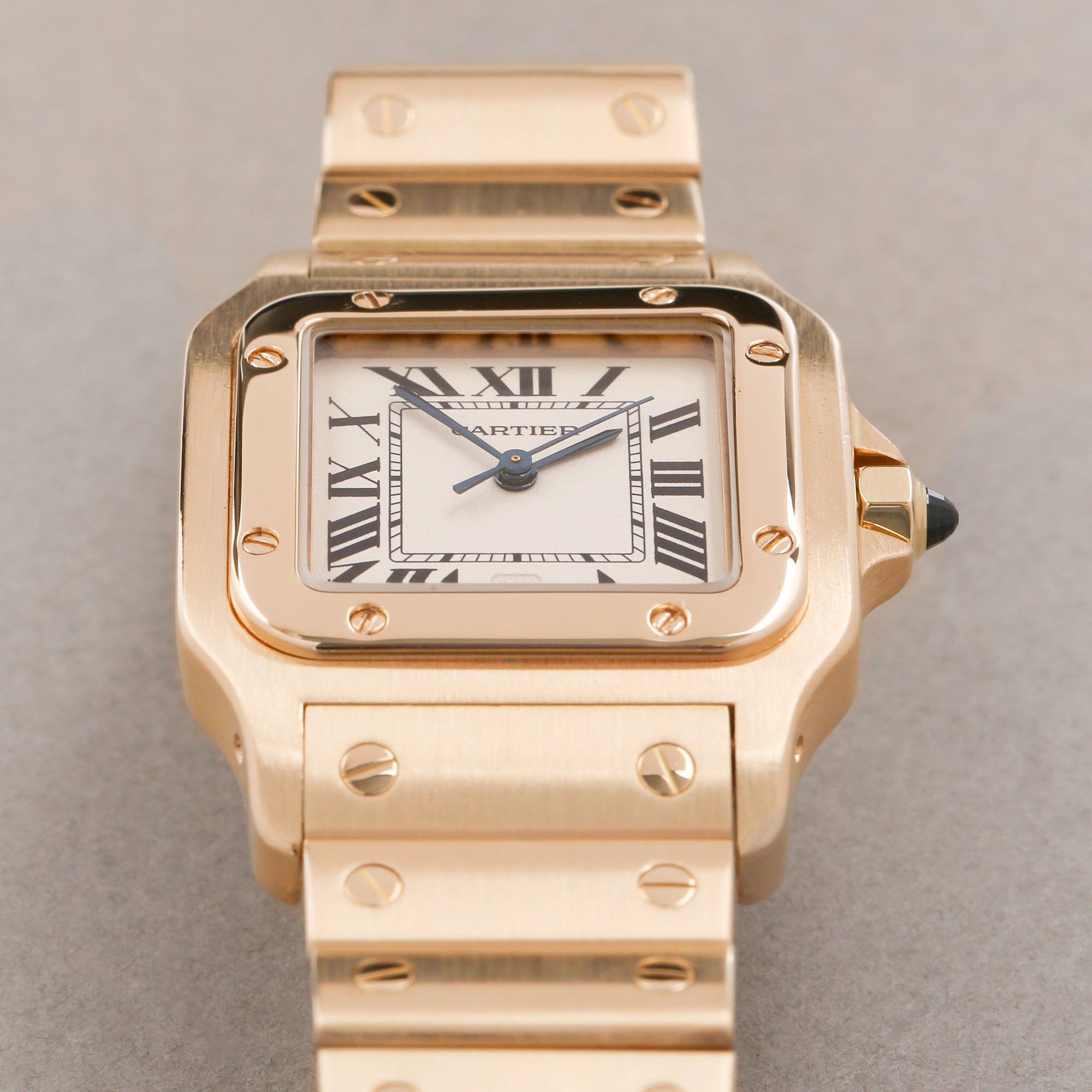 Cartier Santos Galbee 887901 Unisex Yellow Gold Watch 3