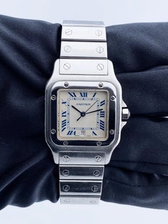 Cartier Santos Galbee 987901 Stainless Steel Mens Watch