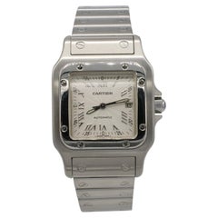 Cartier Santos Galbée Automatic Stainless Steel Watch Ref 2319
