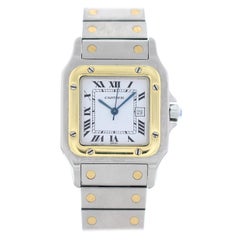 Retro Cartier Santos Galbee Automatic Watch