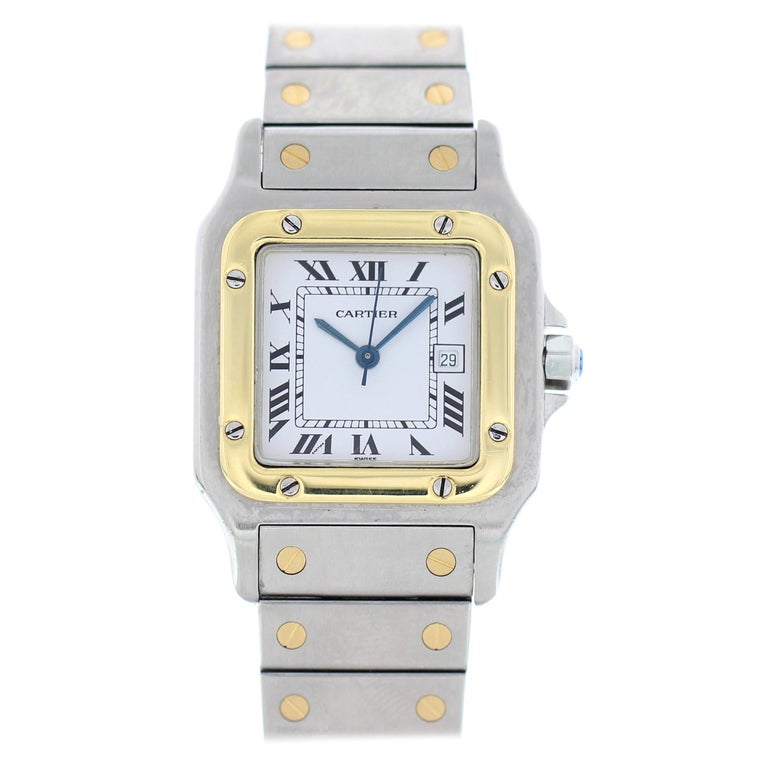 Cartier Santos Galbee Automatic Watch at 1stDibs