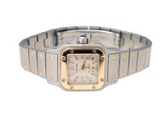 Cartier Santos Galbee Gold and Steel automatic Ladies Wrist Watch