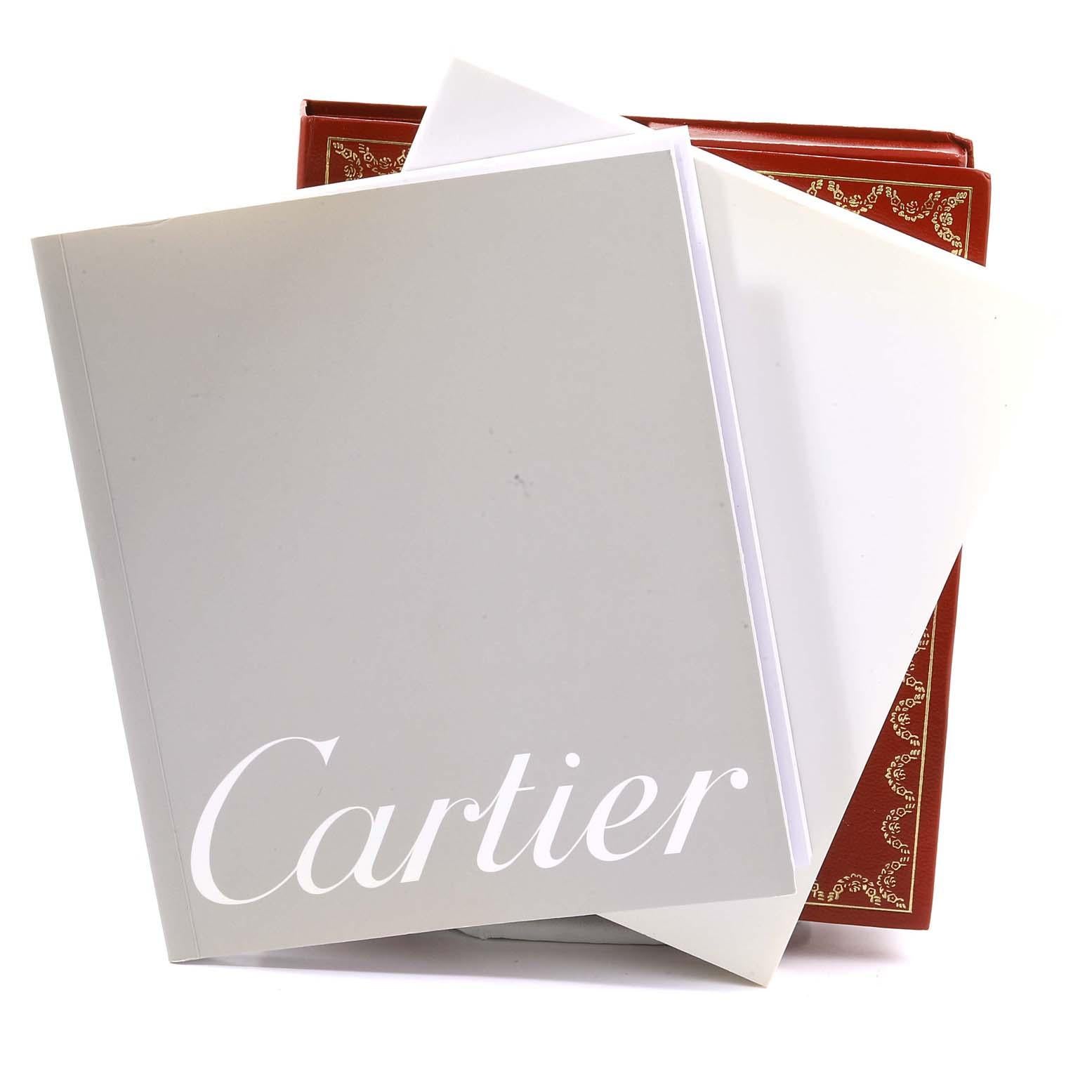 Cartier Santos Galbee Grey Dial Automatic Steel Ladies Watch W20066D6 For Sale 3