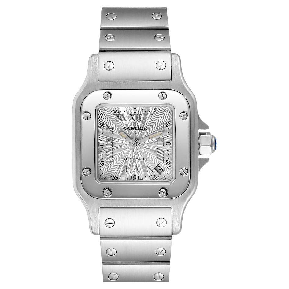 Cartier Santos Galbee Ladies Automatic Steel Ladies Watch W20044D6 Box Papers