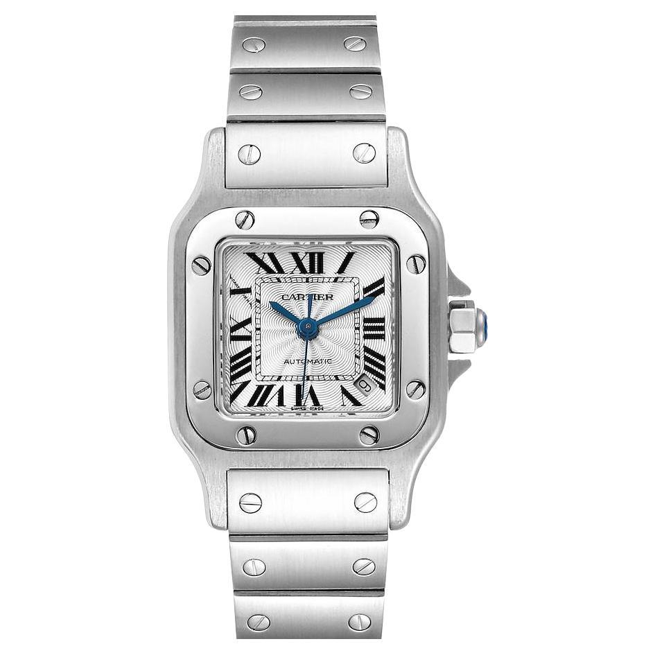 Cartier Santos Two-Tone Automatic Ladies Watch at 1stDibs | cartier two ...