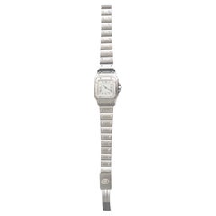 Orologio da polso da donna Cartier Santos Galbée in acciaio