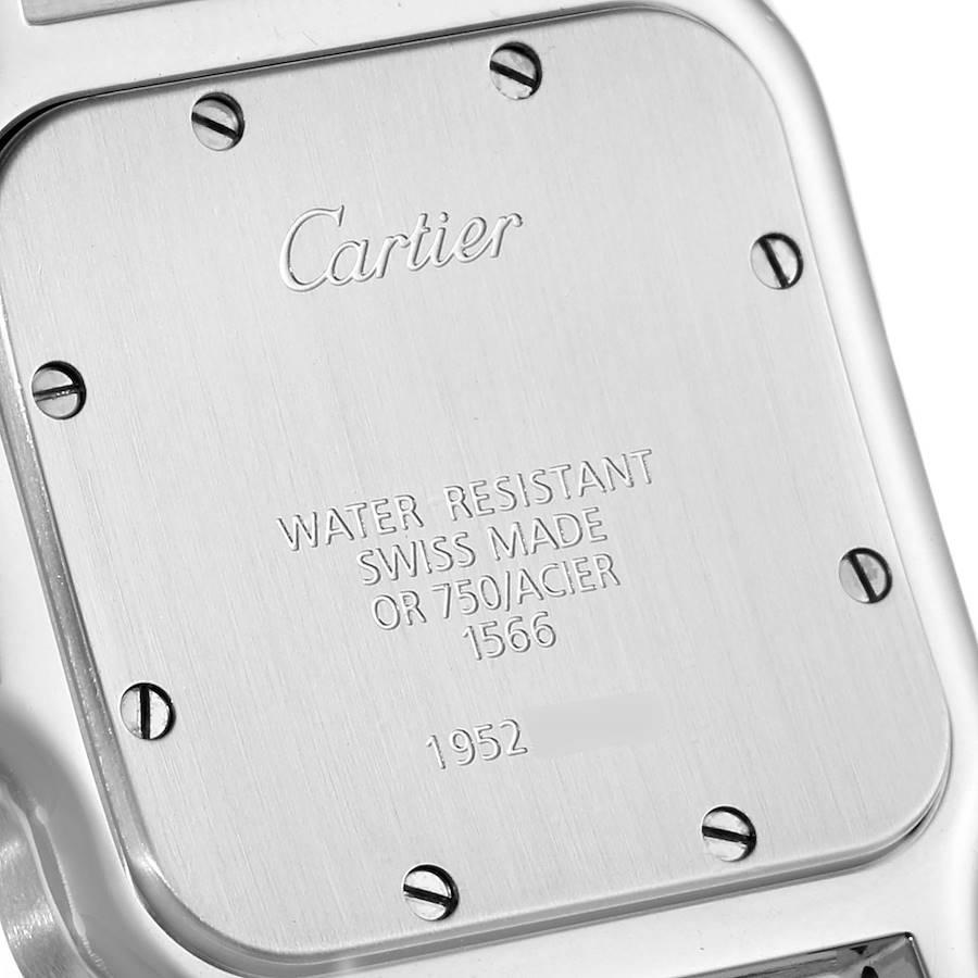 Cartier Santos Galbee Large Steel Yellow Gold Unisex Watch 1566 3