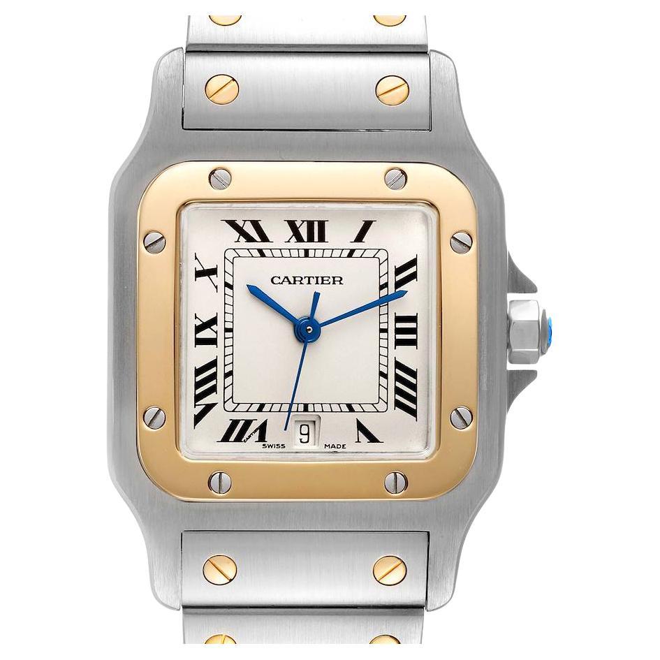 Large Cartier Santos Galbee Automatic 2319 at 1stDibs | cartier ...