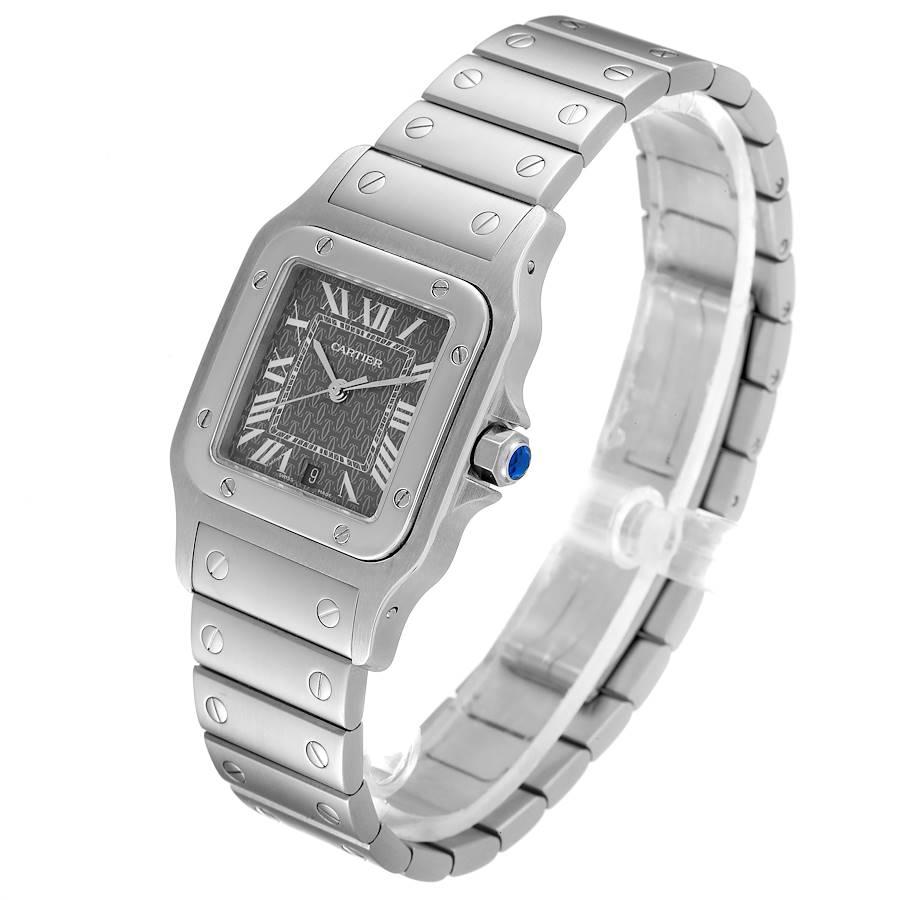 Cartier Santos Galbee Herren limitierte Produktion Quarzuhr W20061D6 im Angebot 1