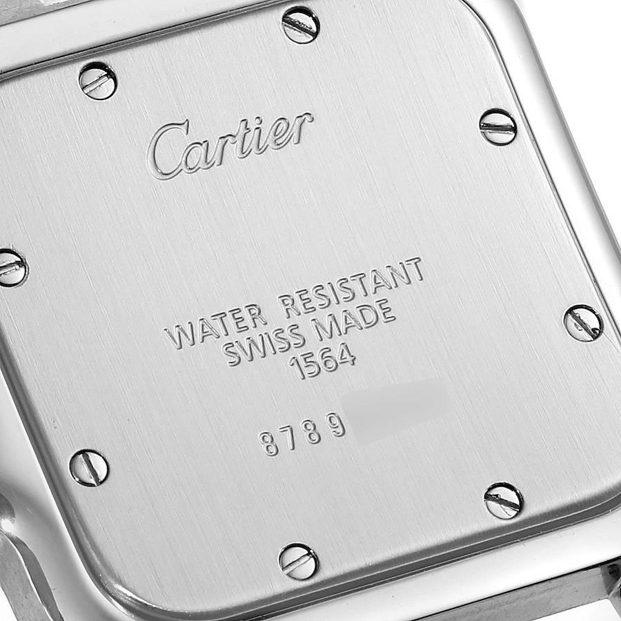 Cartier Santos Galbee Herren limitierte Produktion Quarzuhr W20061D6 im Angebot 3