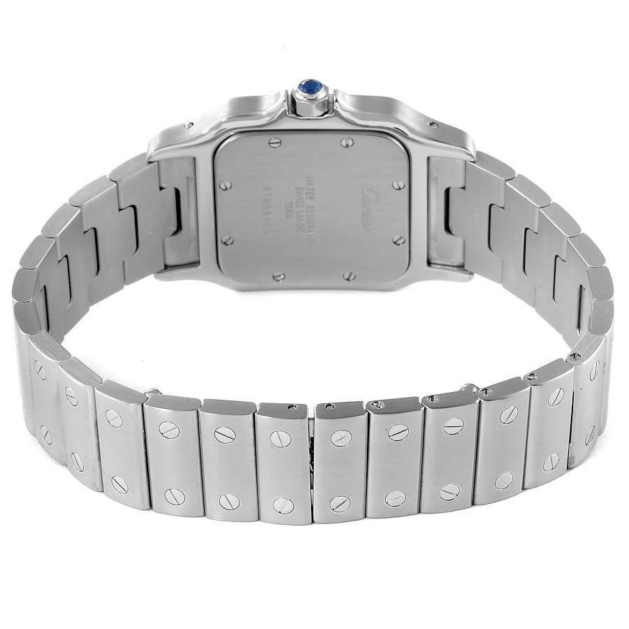 Cartier Santos Galbee Herren limitierte Produktion Quarzuhr W20061D6 im Angebot 4