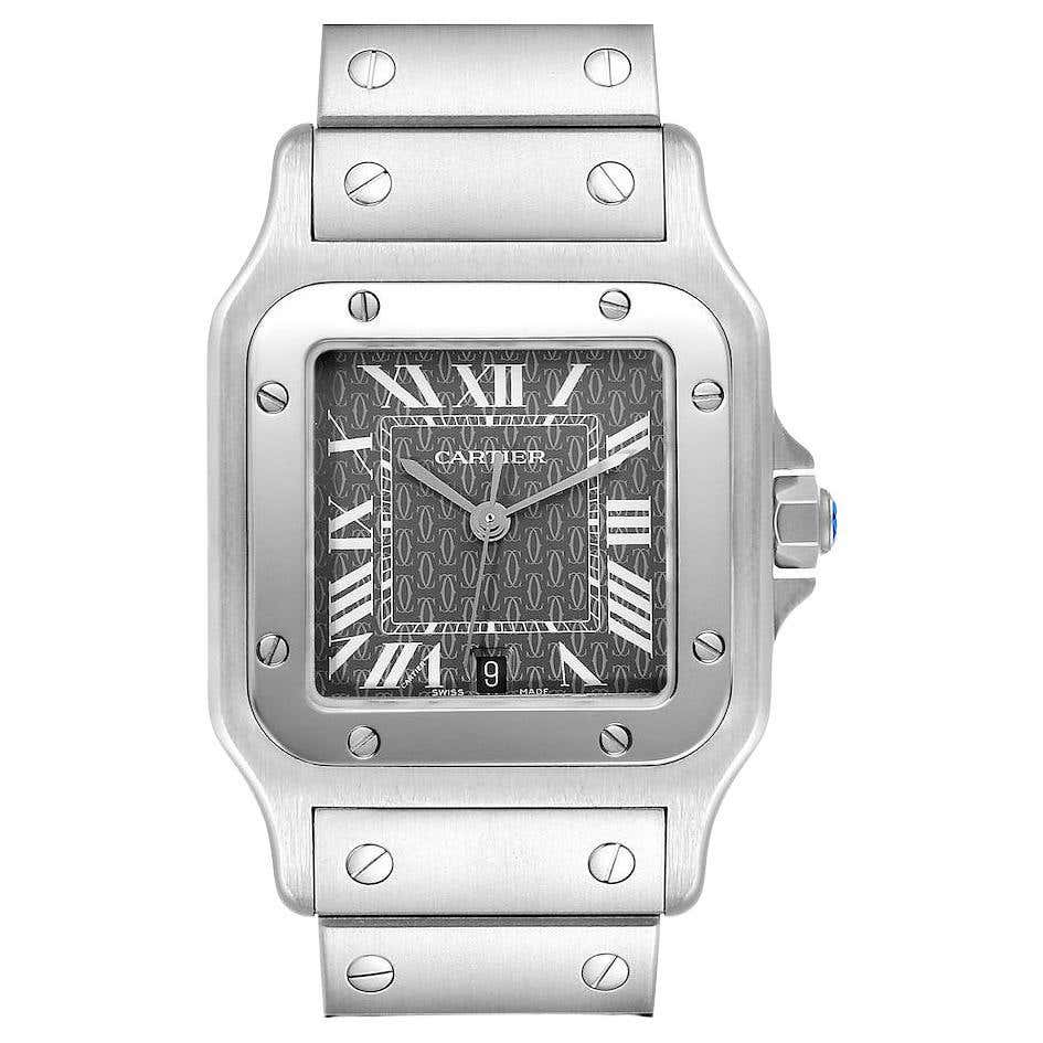 Certified Authentic Cartier Santos Galbee 5040, Blue Dial For Sale at ...