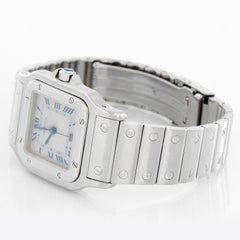 Cartier Santos Galbee Midsize Steel Quartz Men's or Ladies Watch W20060D6 1564