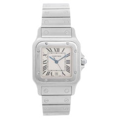 Cartier Santos Galbee Montre à quartz grandeur nature en acier W20060D6 1564