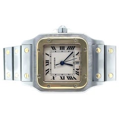 Cartier Santos Galbée Quartz Two-Tone Watch