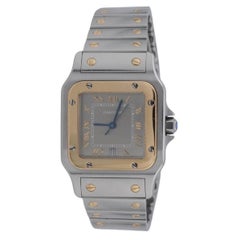 Cartier Santos Galbée Ref. 1566 – Steel & Gold Quartz Watch