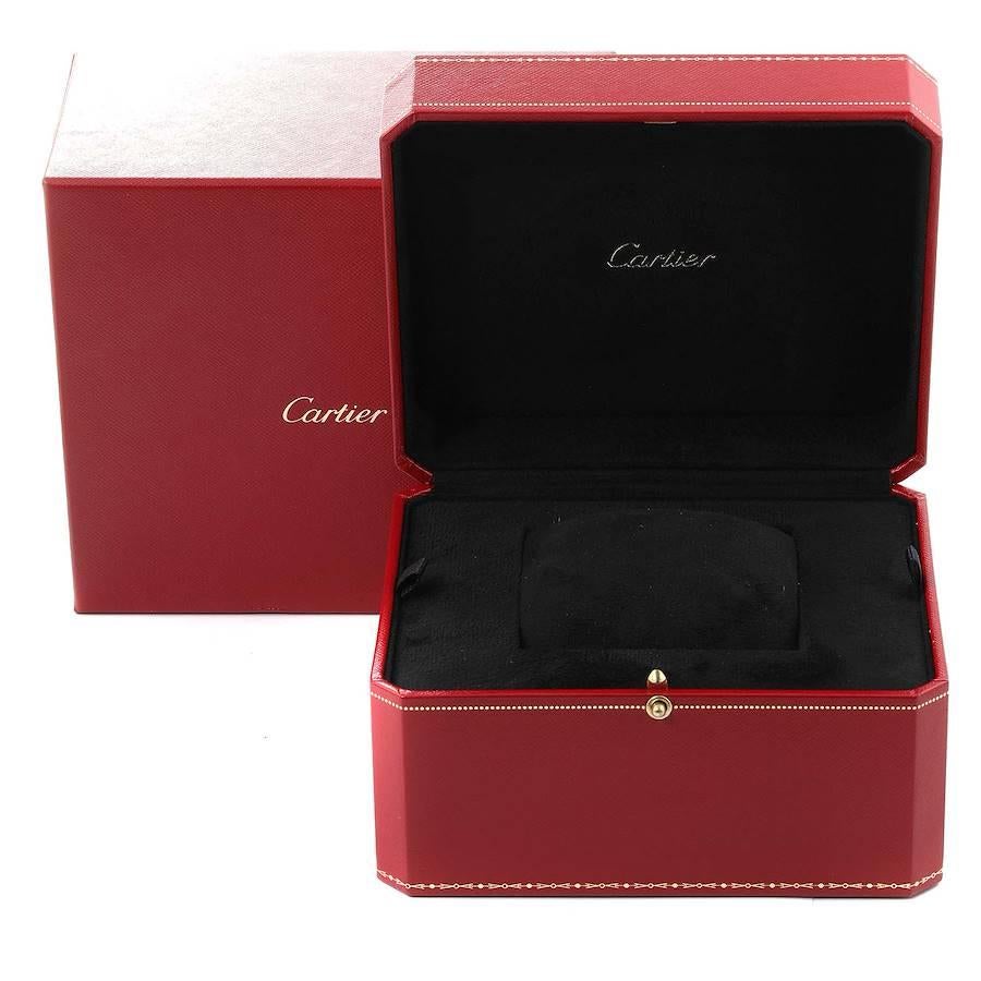 Cartier Santos Galbee Small Automatic Steel Ladies Watch W20054D6 For Sale 2