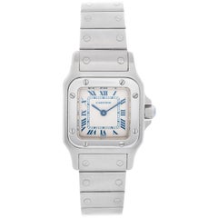 Cartier Santos Galbee Small Ladies Watch 1565