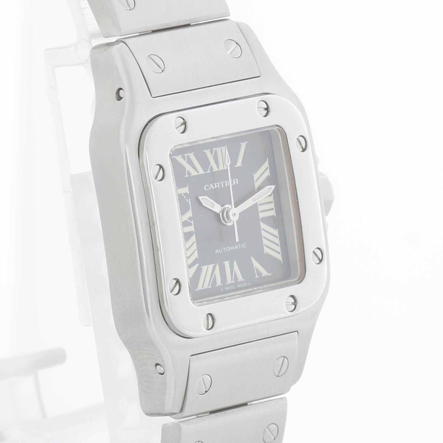 Cartier Santos Galbee Small Ladies Watch 2423 W20044D6 Excellent état - En vente à Dallas, TX