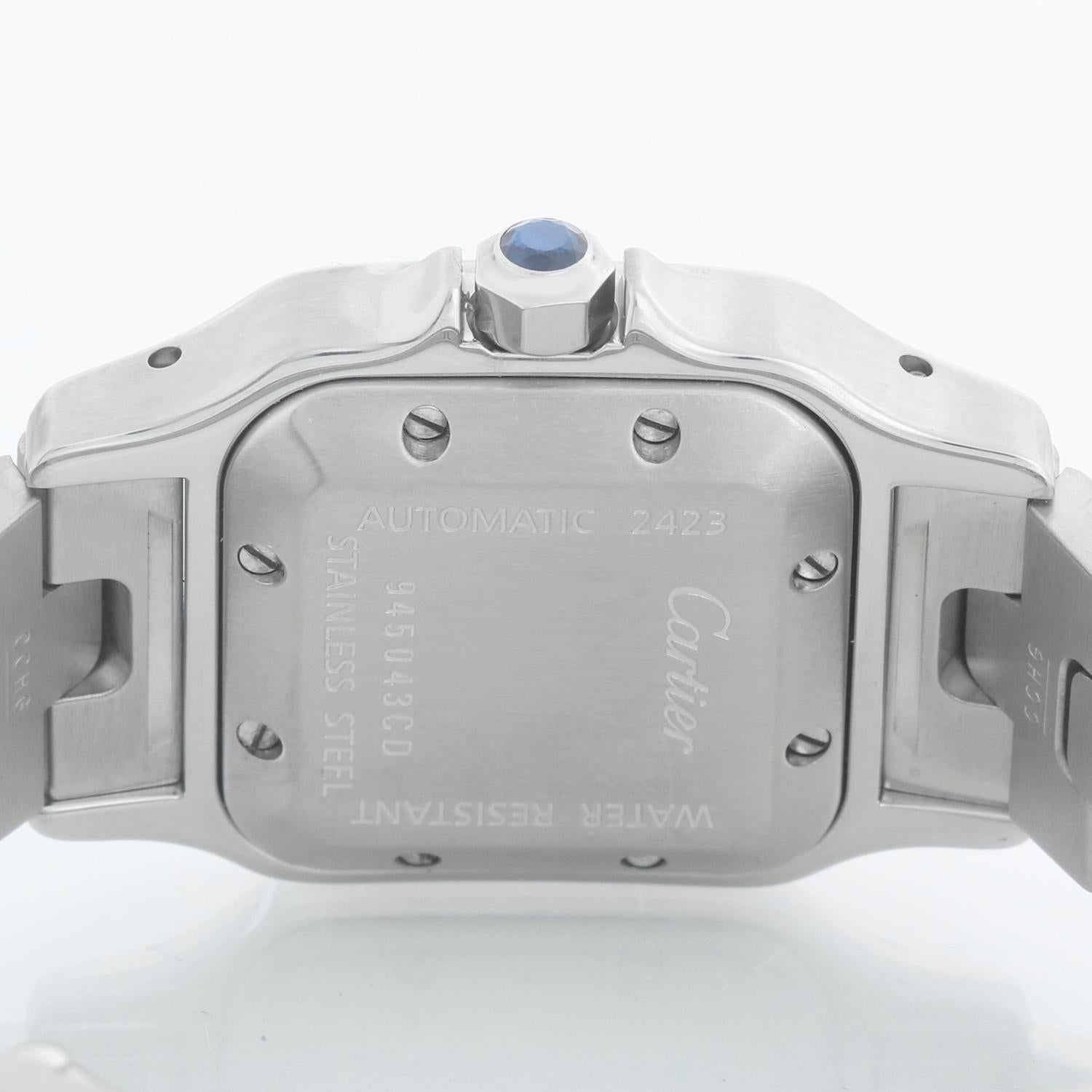 Cartier Santos Galbee Small Ladies Watch 2423 W20044D6 en vente 1