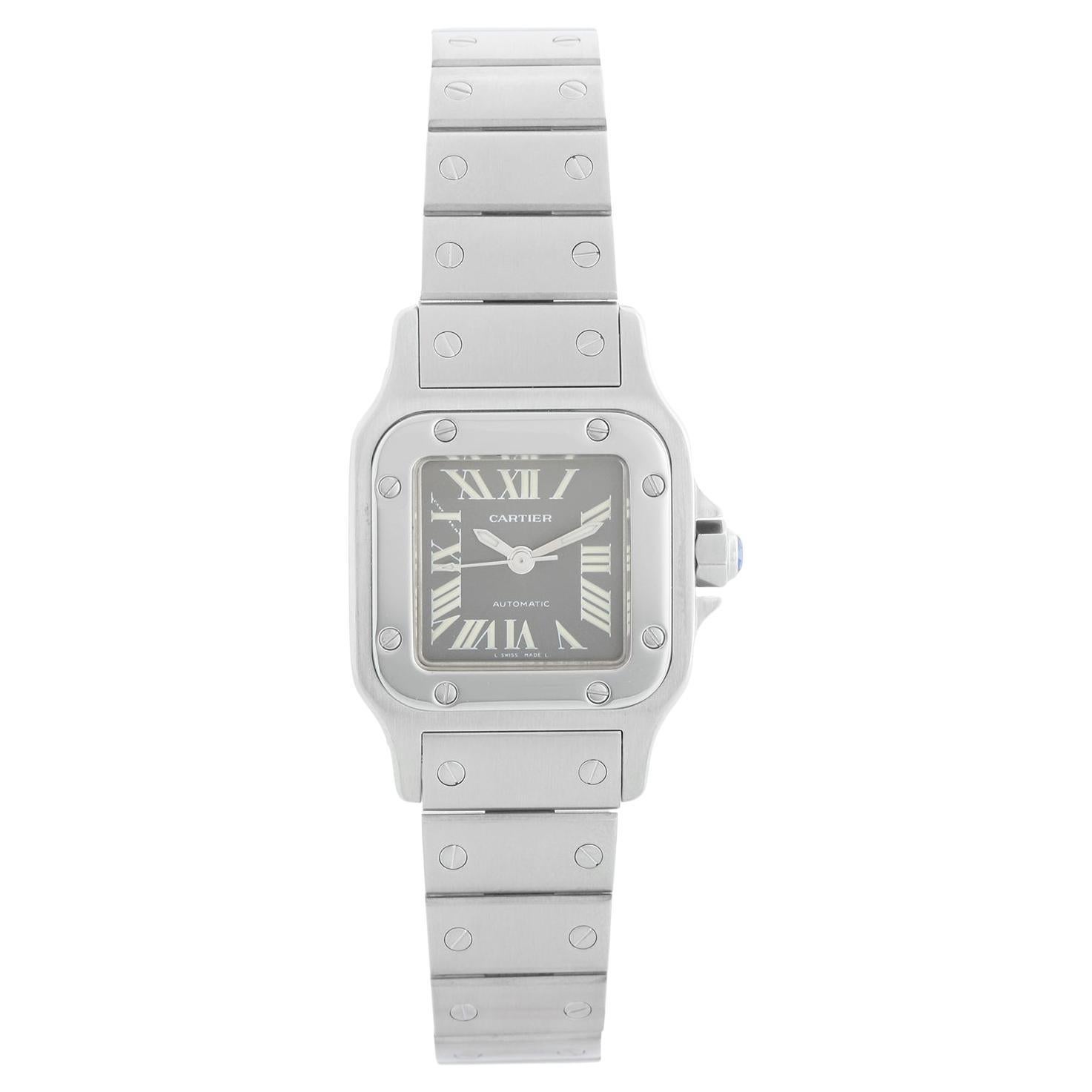 Cartier Santos Galbee Small Ladies Watch 2423 W20044D6 en vente