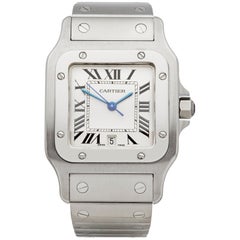 Cartier Santos Galbee en acier inoxydable 1564