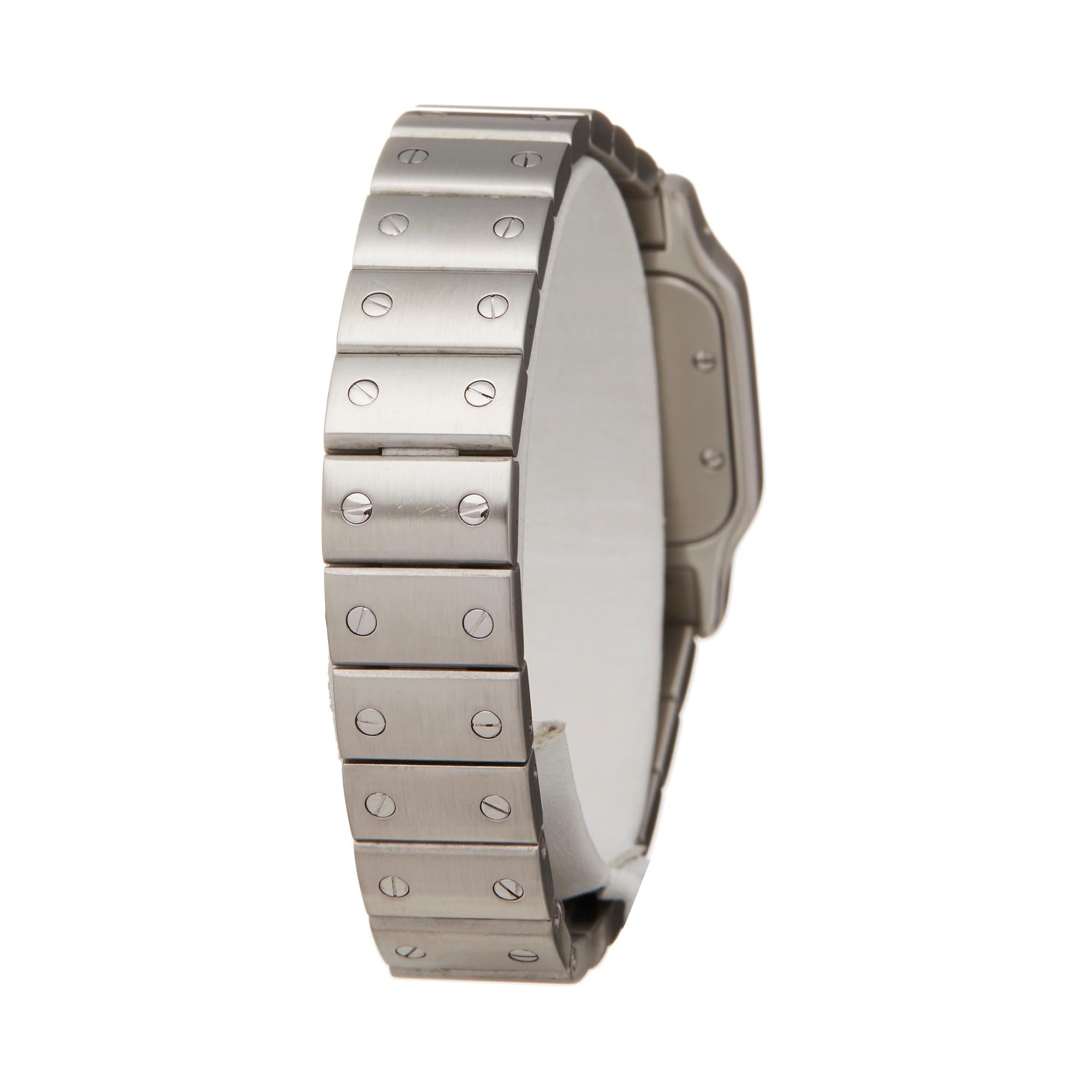 Cartier Santos Galbee Stainless Steel 1565 Wristwatch 1