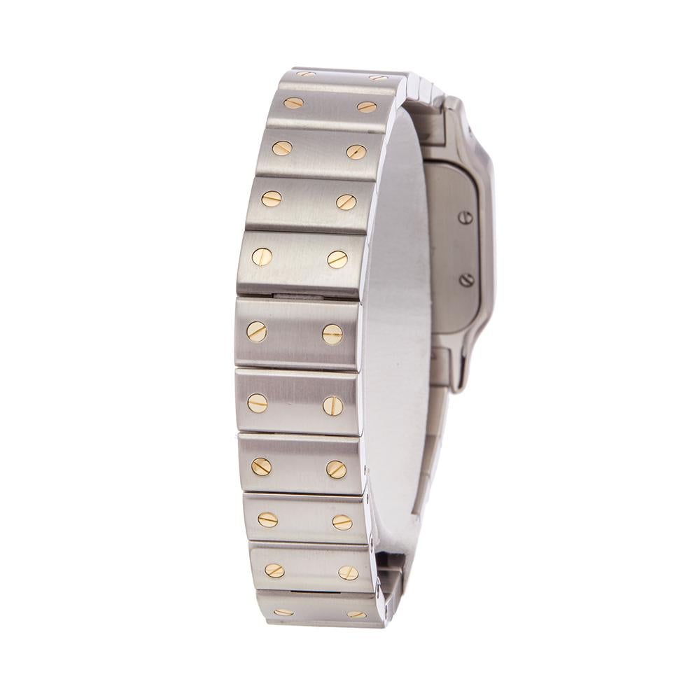 cartier santos ladies on wrist