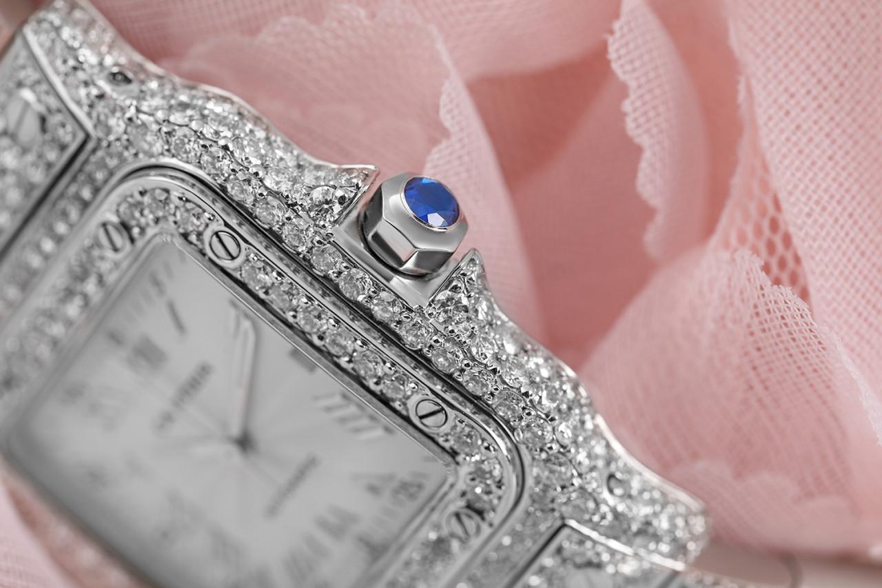 Cartier Santos Galbee Montre à quartz en acier inoxydable de 29 mm avec diamants personnalisés 98790

Remarque : le bracelet de la marque Cartier n'est pas inclus.

