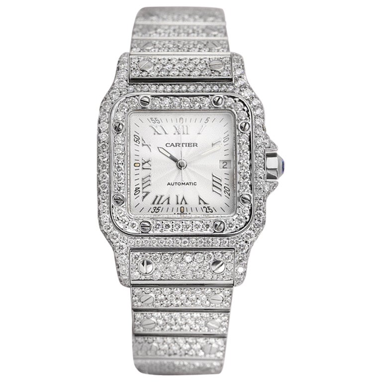 Cartier Santos Galbee Orologio al quarzo personalizzato in acciaio inossidabile 98790