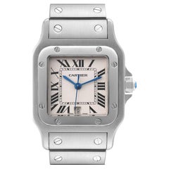 Cartier Santos Galbee Stainless Steel Mens Watch W20060D6