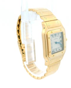 Cartier Santos Galbee W20009C5 18K Yellow gold Watch