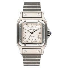 Cartier Santos Galbee W20040D6 Stainless Steel Ladies Watch