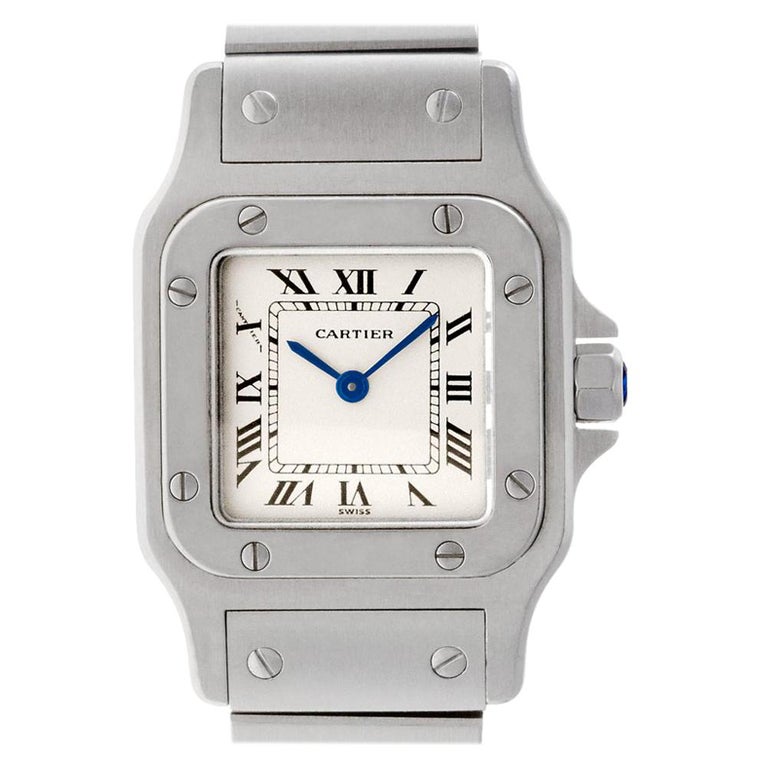 Cartier Santos Galbee W20056D6, Beige Dial, Certified and Warranty For ...