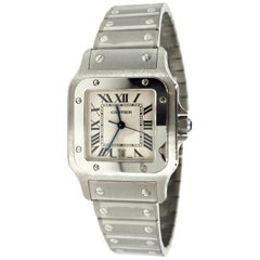 Cartier Santos Galbee W20060d6 Quartz Watch