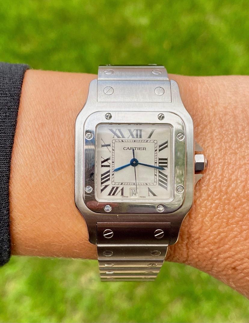 Cartier Santos Galbee XL Dial Stainless Steel Unisex Watch