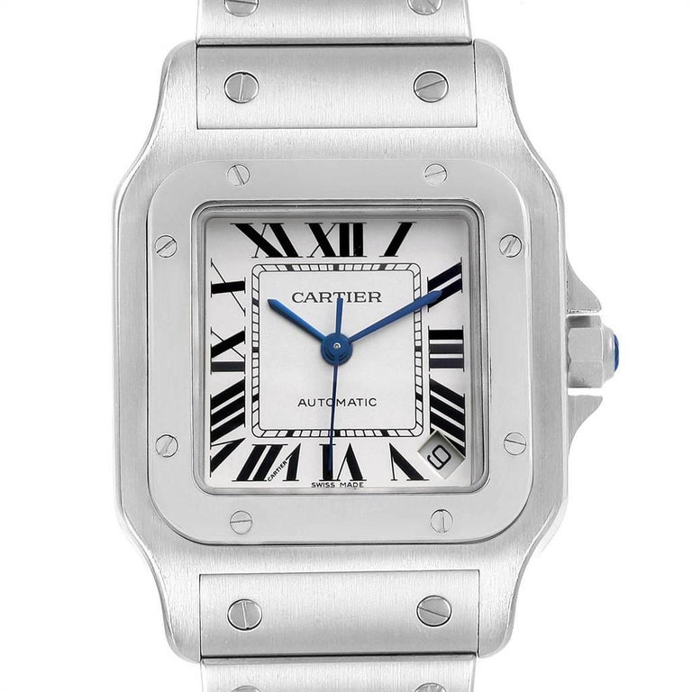 Cartier Santos Galbee XL Automatic Steel Men's Watch W20098D6 For Sale ...