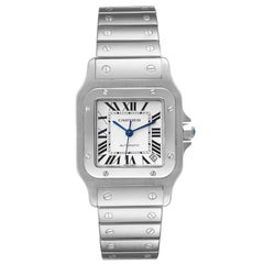 Cartier Santos Galbee XL Automatic Steel Mens Watch W20098D6
