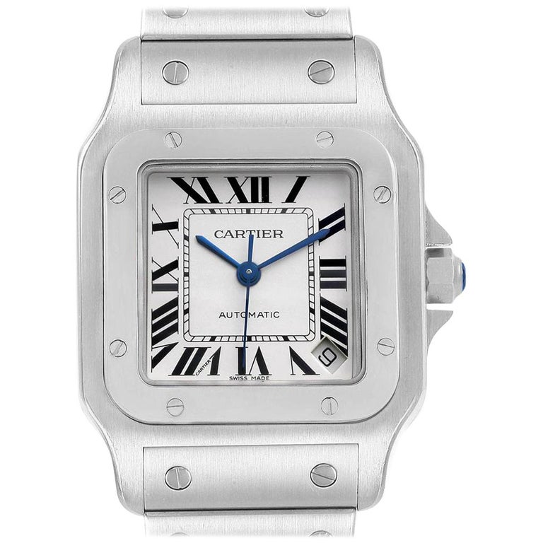 Cartier Santos Galbee XL Automatic Steel Men's Watch W20098D6 For Sale ...