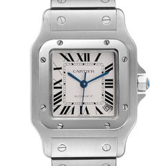 Cartier Santos Galbee XL Automatic Steel Mens Watch W20098D6