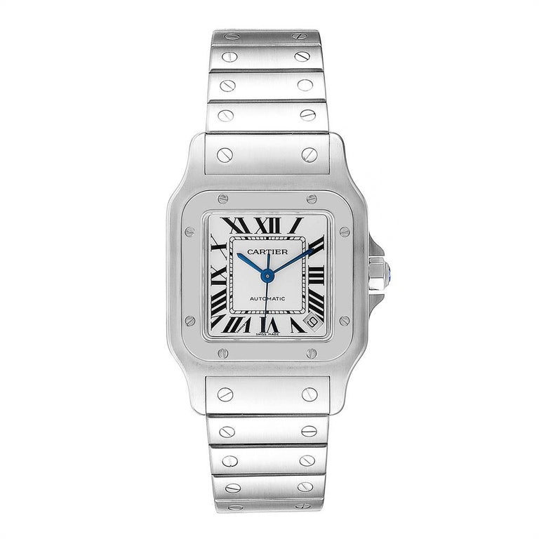 Cartier Santos Galbee XL Automatic Steel Unisex Watch W20098D6 For Sale ...