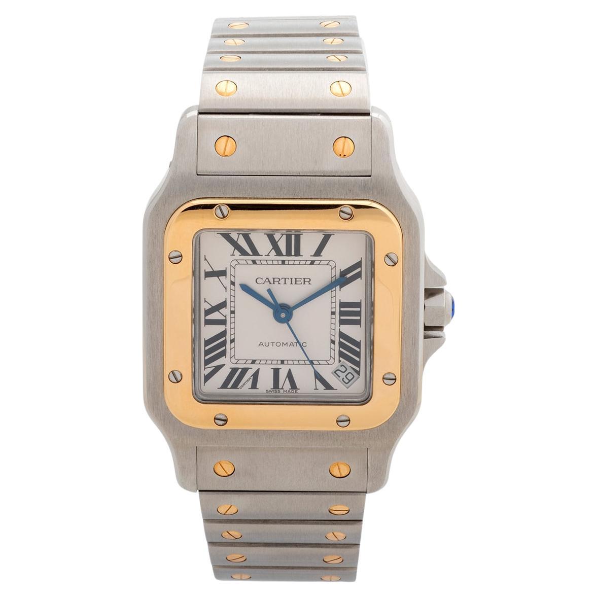 Cartier Santos Galbee XL, reference 2823, 18ct Yellow Gold, Automatics, c2012